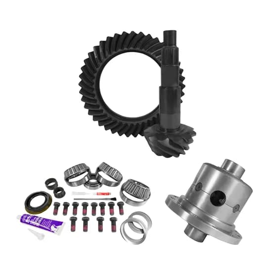 11.5 Inch Aam 4.11 Rear Ring & Pinion, Install Kit, Posi, 4.375 Inch Od Pinion Bearing USA Standard