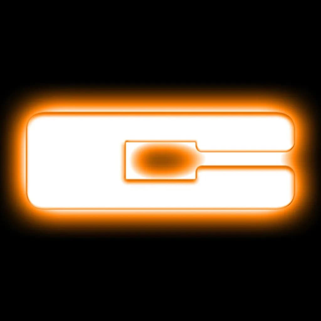 ORACLE Lighting Universal Illuminated LED Letter Badges - Matte White Surface Finish - C