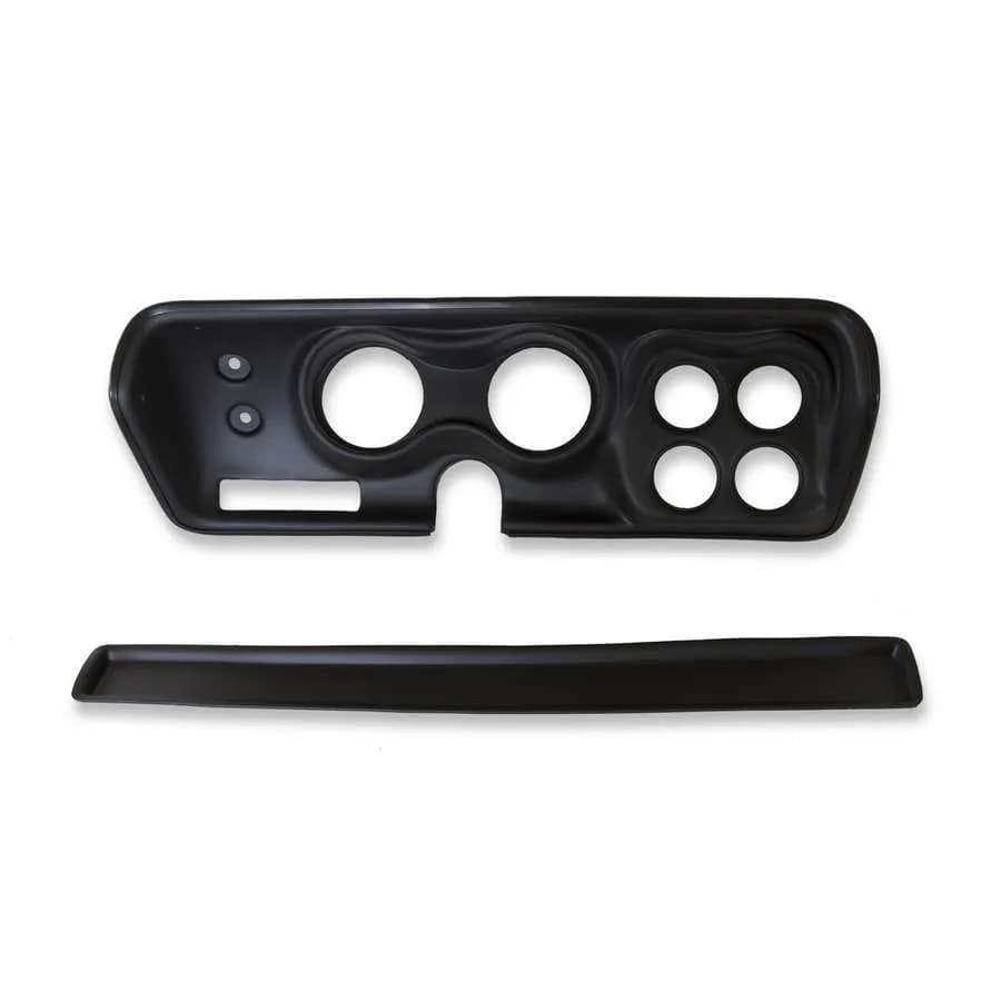 Gauge Mount, Direct Fit, (3 3/8" x2, 2 1/16" x4), B Body/Chrgr/GTX/RdRunr/Sat 71-74