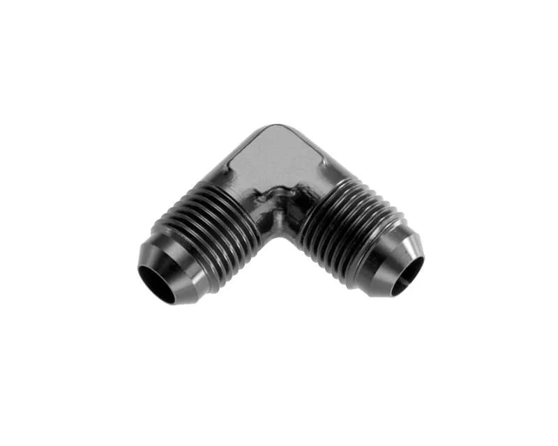 04 Male 90 Degree An/Jic Flare Adapter Black