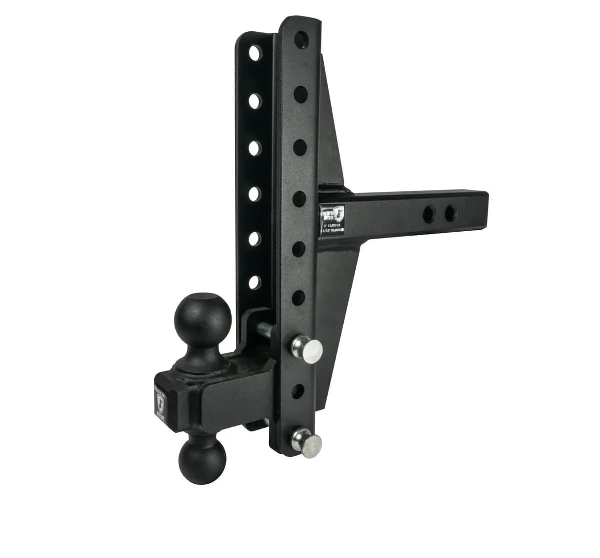 2.0" Extreme Duty 4" & 6" Offset Hitch - 2" & 2-5/16" Dual Ball (No Additional Cost)
