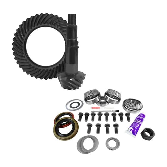 11.25 Inch Dana 80 3.54 Rear Ring & Pinion, Install Kit, 4.375 Inch Od Head Bearing USA Standard