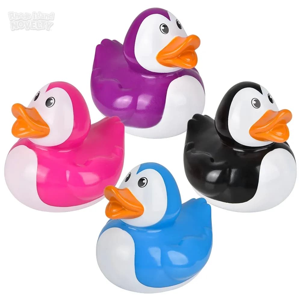 Big Penguin Rubber Ducky 6\"