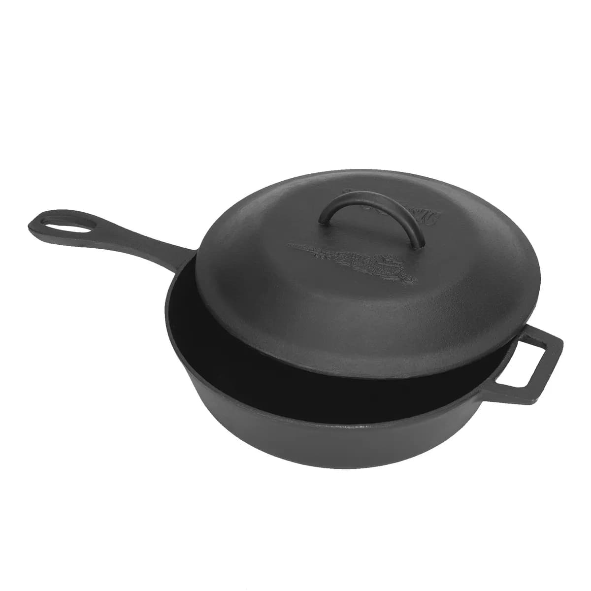 3qt Cast Iron Skillet With Selfbasting Lid