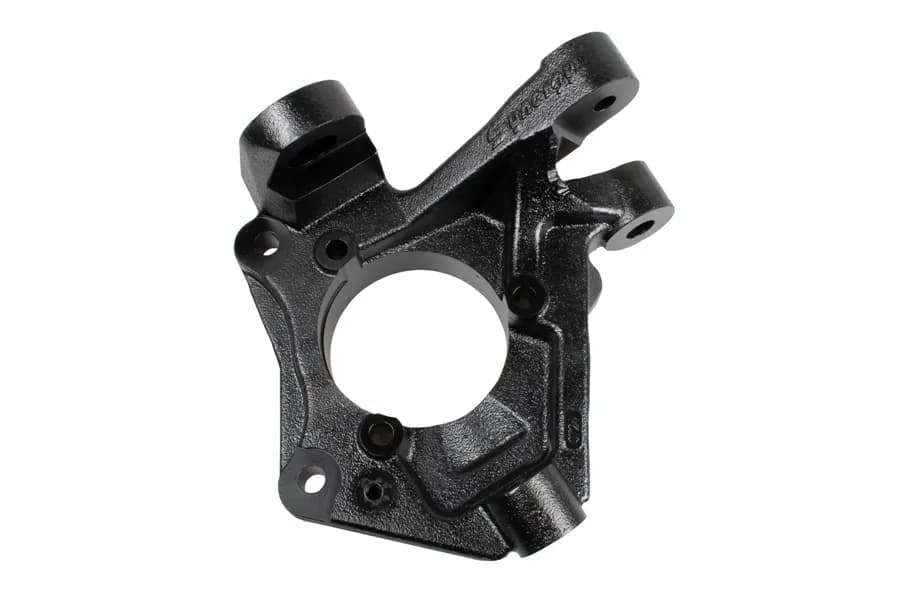 18c Jeep Wrangler Jl; 20c Gladiator JT Driver Side Steering Knuckle Black High