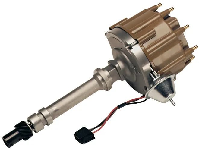 HEI Distributor Hi-Performance Built-In Coil Tan Cap Chevy V8 Engines 55-82 Proform
