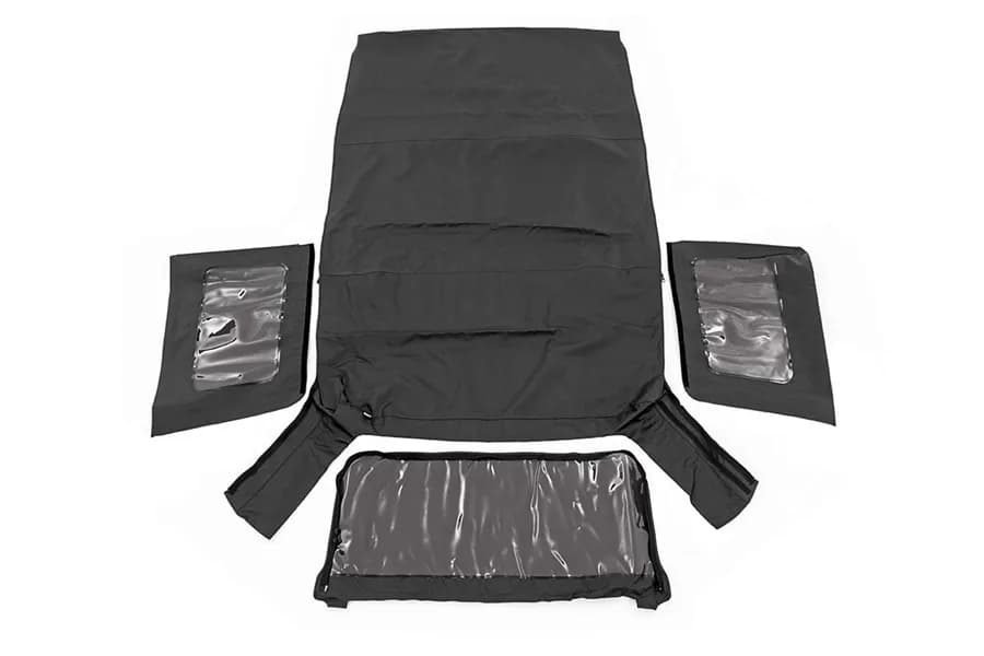 Rough Country Replacement Soft Top - Black - JK 4Dr 2007-09