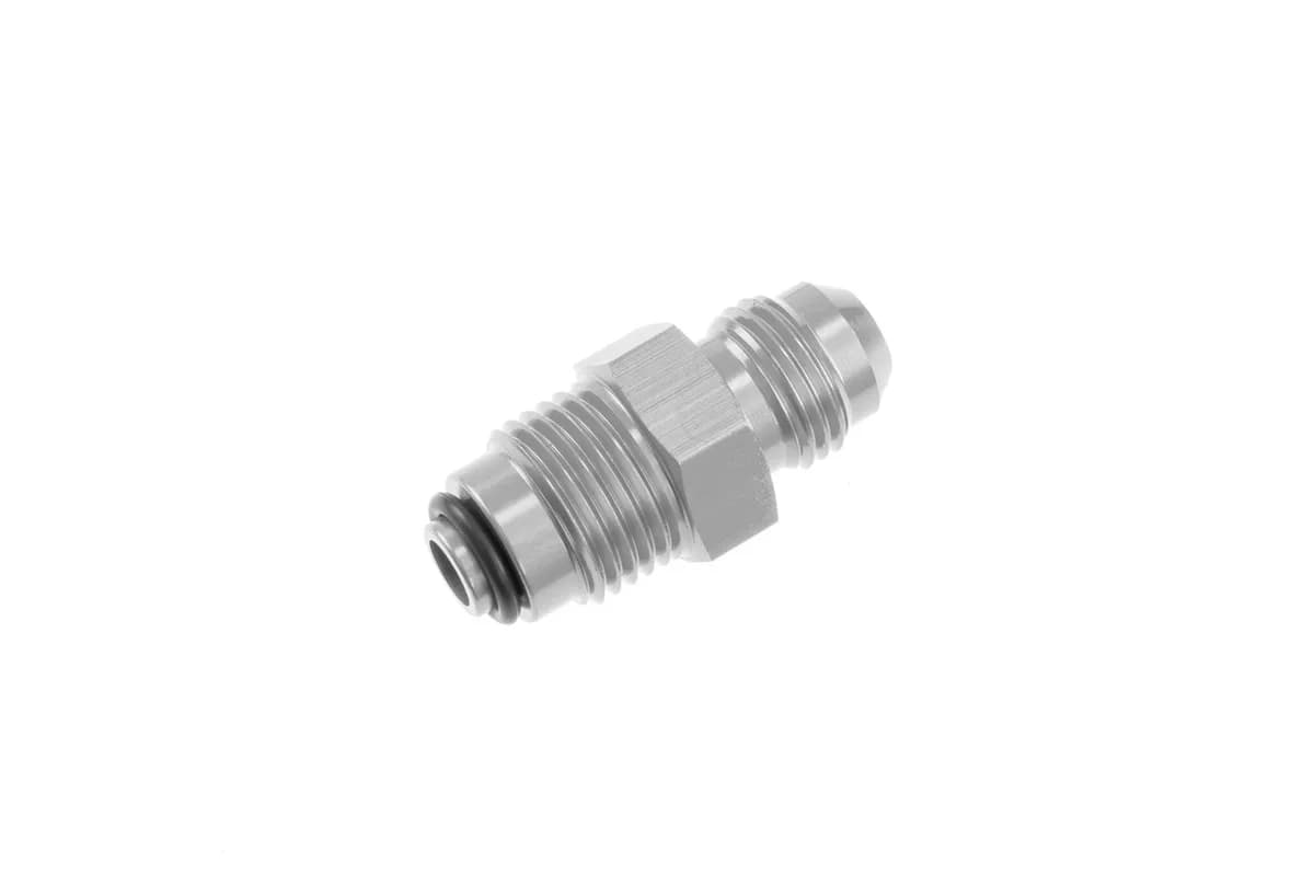 06 an Male to M16x1.5 Oring Aluminum Clear