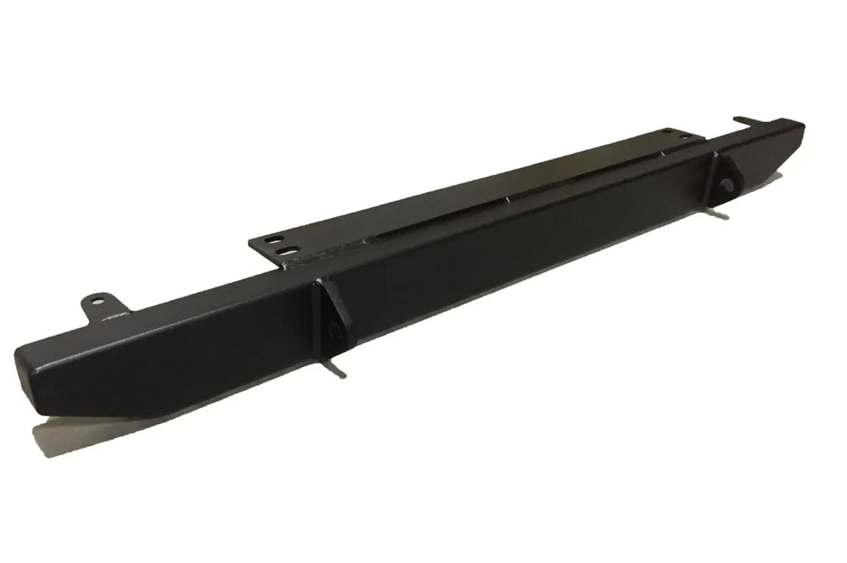 TJ Wrangler / LJ Unlimited Tube Bumper with Winch Plate 54" - Black Powder Coated
