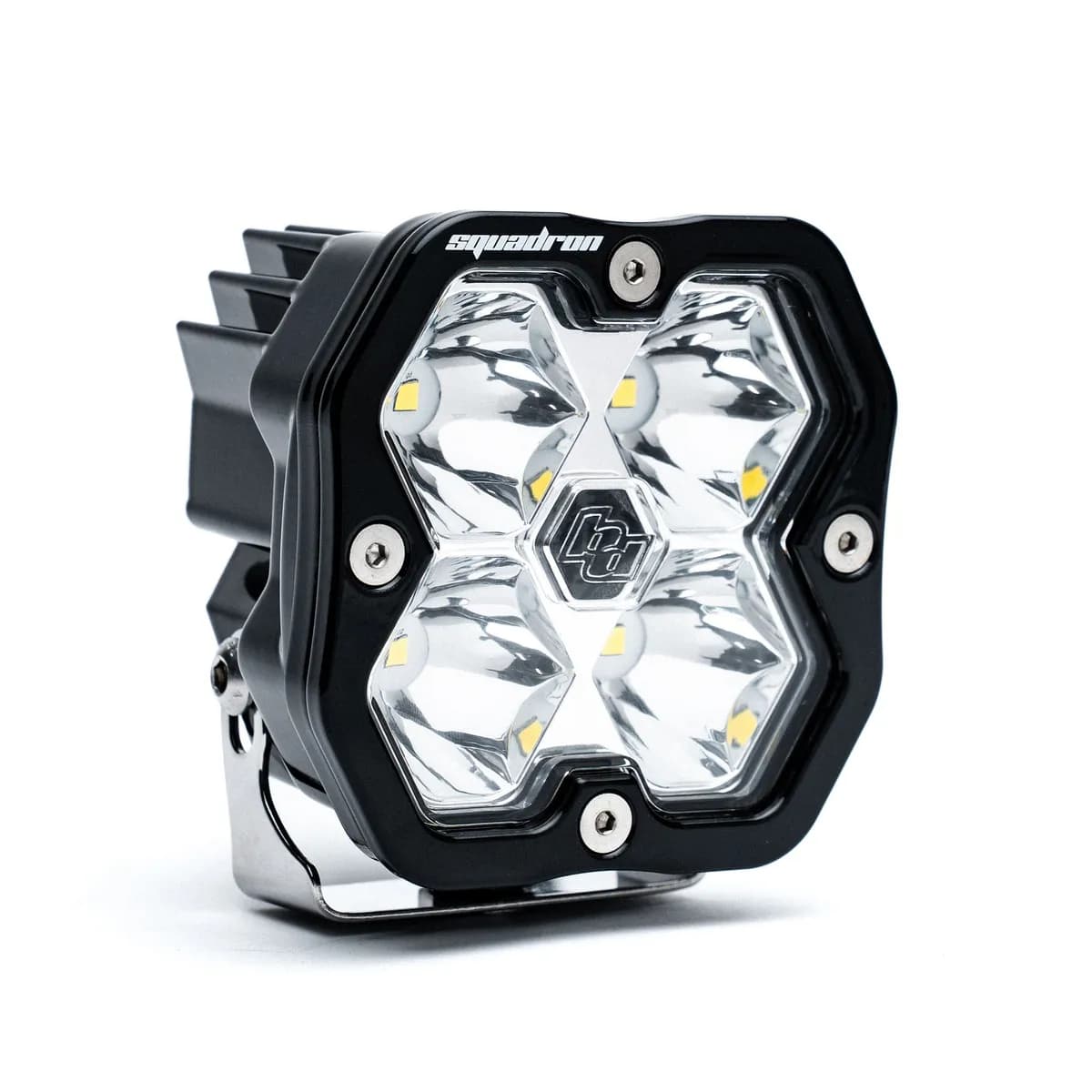 Squadron 2.0 Sport Black LED Auxiliary Light Pod Universal Clear Spot Baja Designs