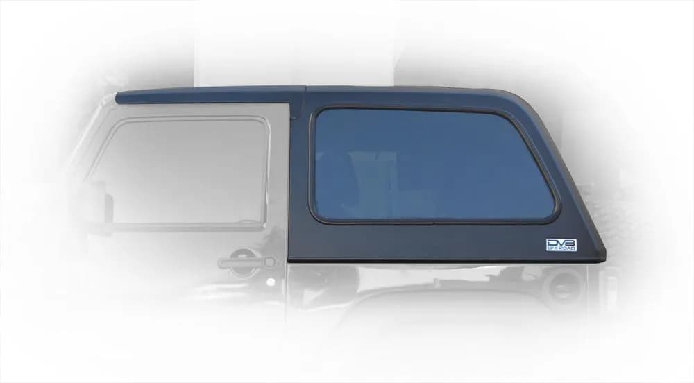 0718 Jeep Wranger JK 2DR 2pc Hard Top (Fast Back)(No Defrost no Wiper)