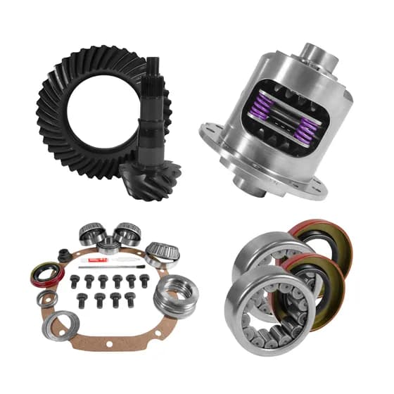 8.8 Inch Ford 4.11 Rear Ring & Pinion, Install Kit, 31Spl Posi, 2.99 Inch Axle Bearing 1997-2002 Ford Expedition USA Standard