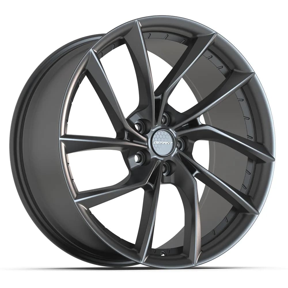 Defiant Df06 20x10 5x120mm +35et Dark Matte Charcoal