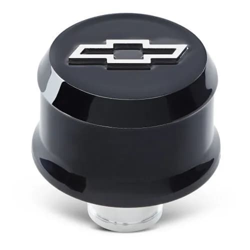Breather Cap Slant Edge Liquid Black