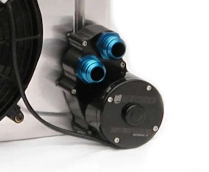 Electric Pump, Radiator Mounted, High Flow, Dual out, 55 GPM