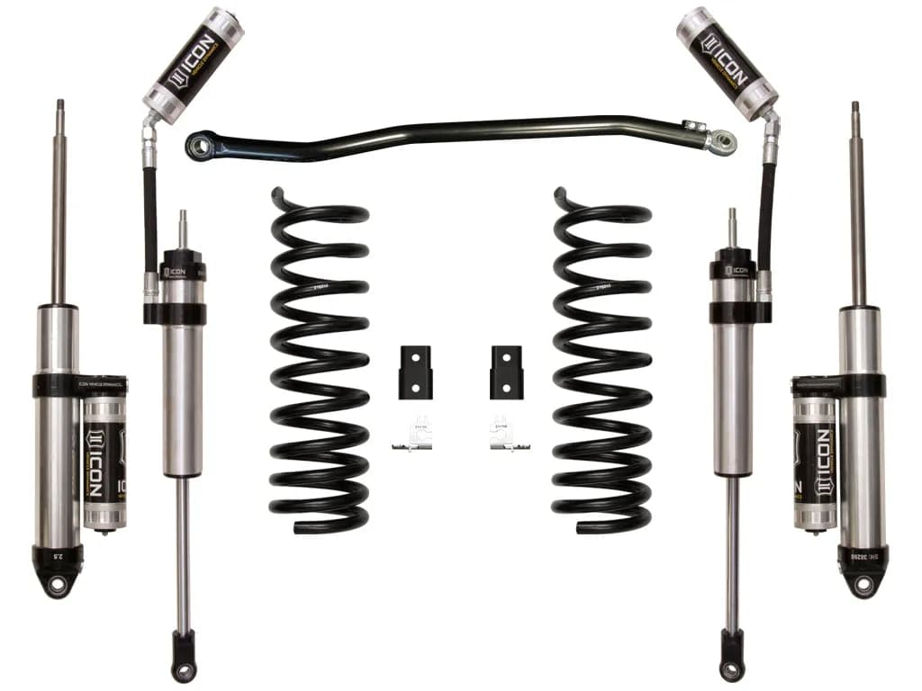 ICON 2014-2026 Ram 2500 4WD, Diesel, OEM Air Spring Rear, 2.5" Lift, Stage 3 Suspension System