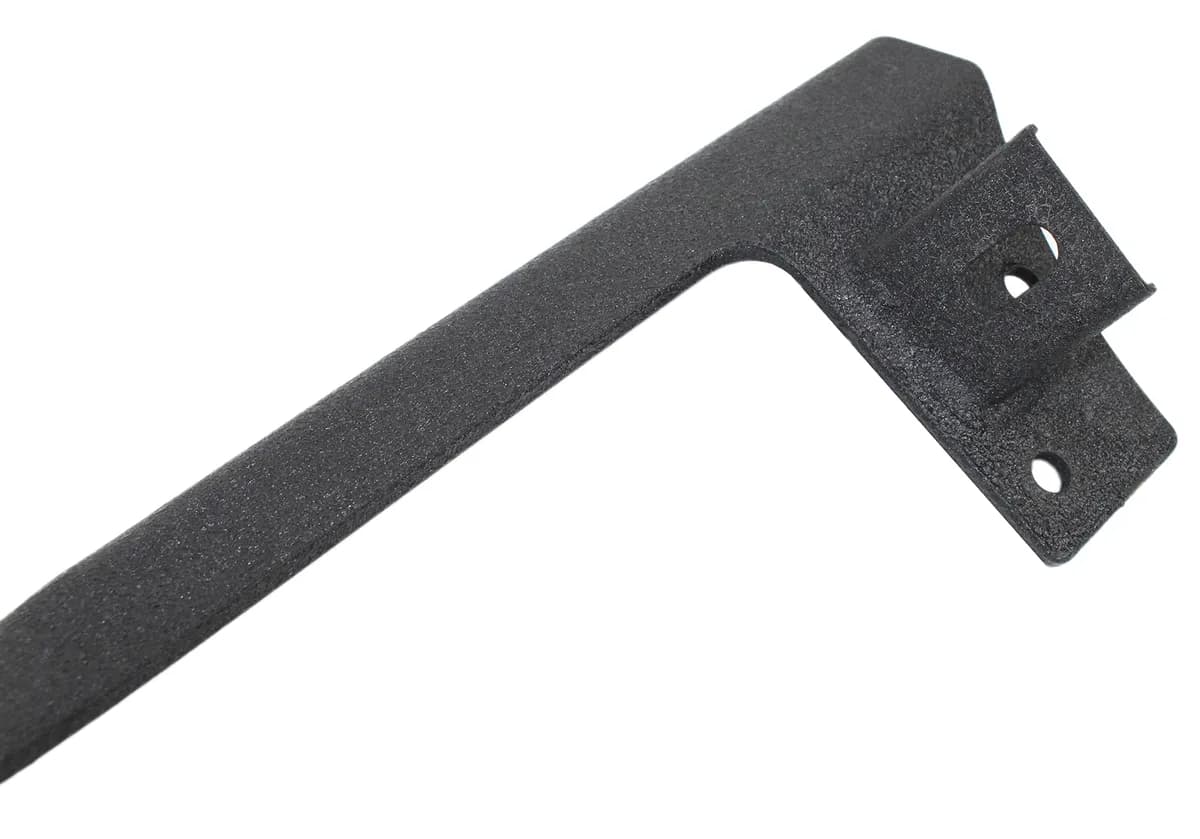 Black Powder Coated, Designed to mount 52' overall width light bar, Steel