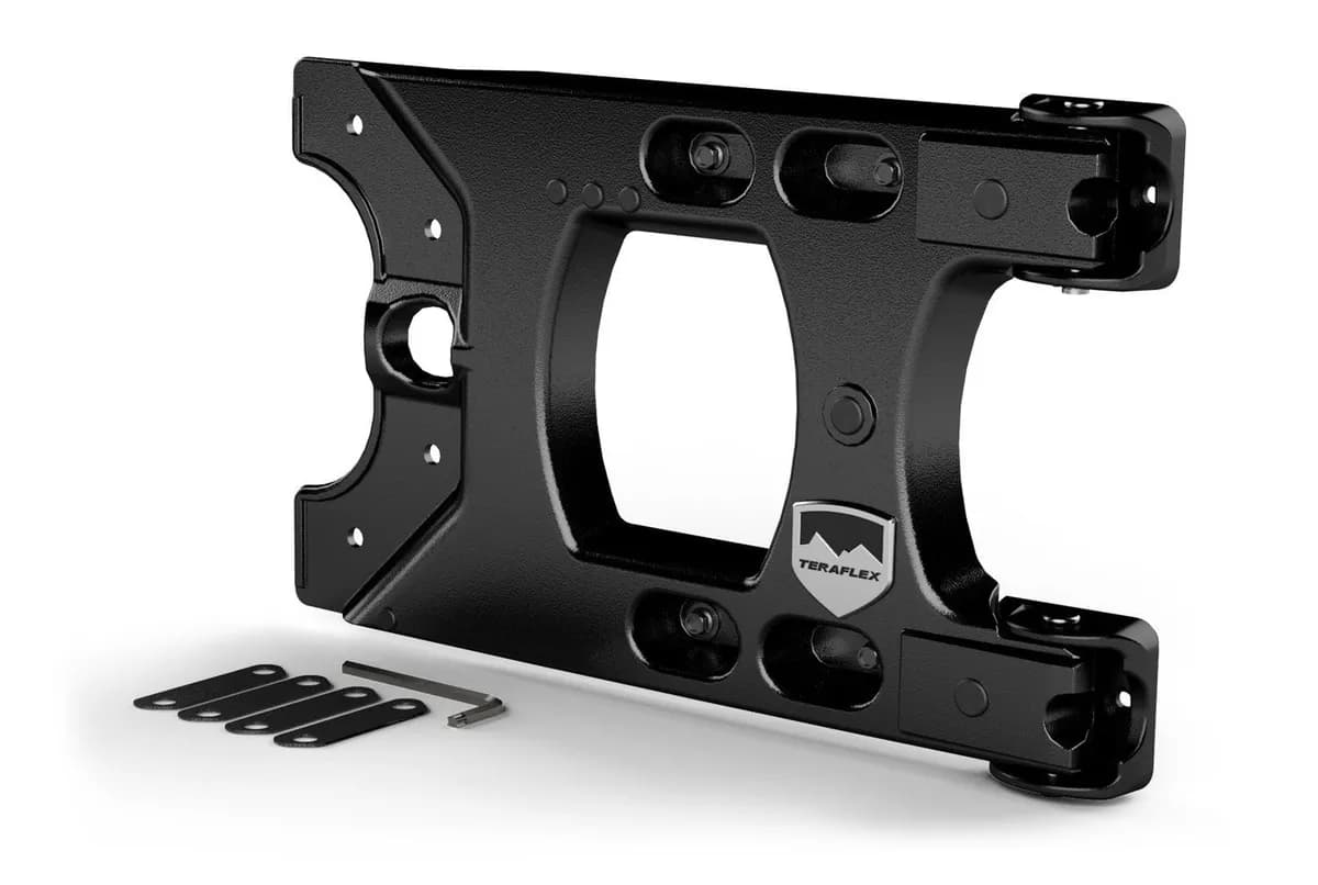 0718 Wrangler HD Aluminum Hinged Carrier W/Plate Spacers