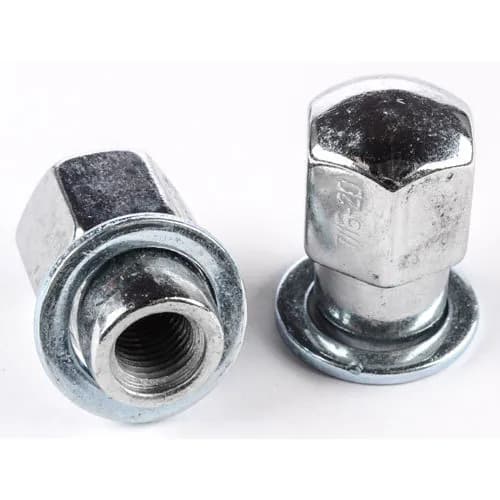 Lug Nuts 7/16in RH Close End w/Washers (5pk)