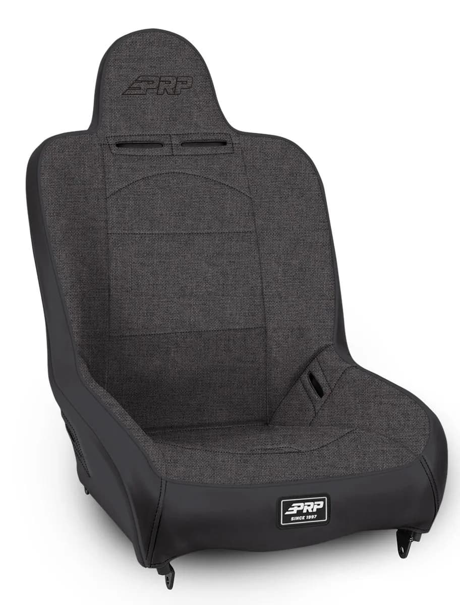 Premier High Back Suspension Seat; All Grey; Prp Black Out Two Neck Slots
