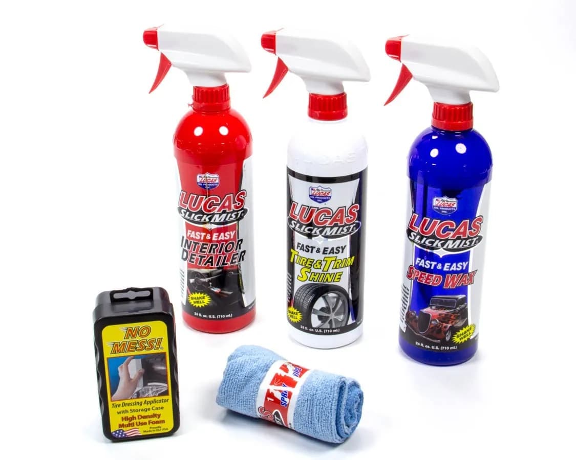 Lucas Oil Products 10558 Slick Mist 4x1-Detailing Kit