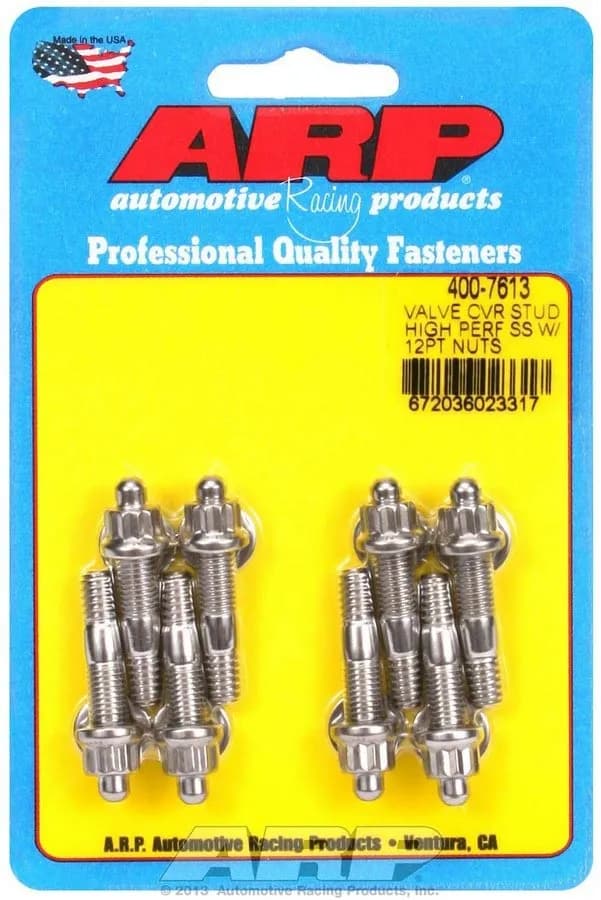 Hiperf ss 12pt Valve Cover Stud Kit