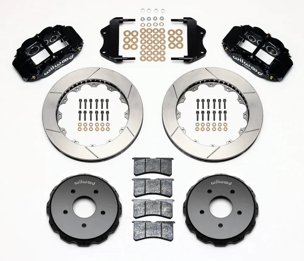 2004 - 2006 Pontiac Forged Narrow Superlite 6R Big Brake Front Brake Kit (Hat) - 140-8753