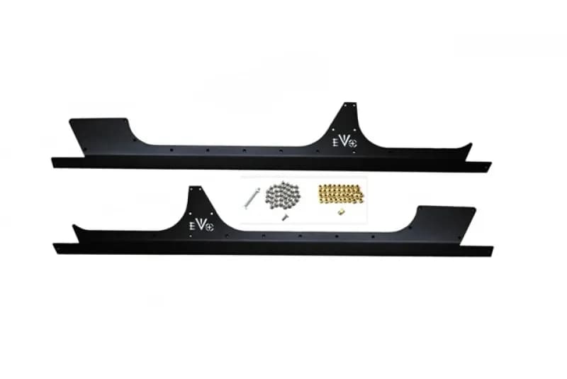 0718 Wrangler Unlimited Rock Skins in Black Powder Coat