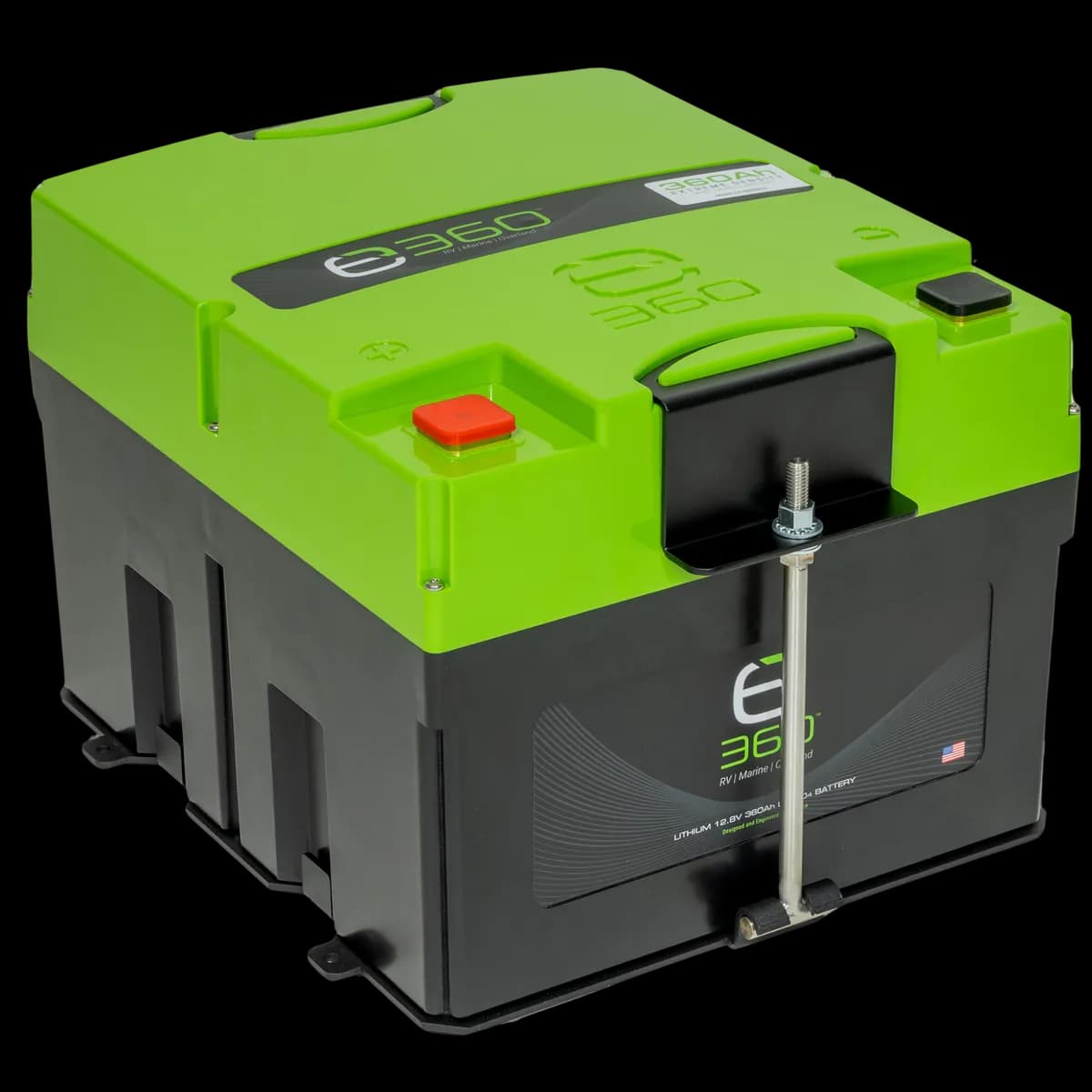EX1 LiFePO4 Battery Mounting Kit & Tie-Down System