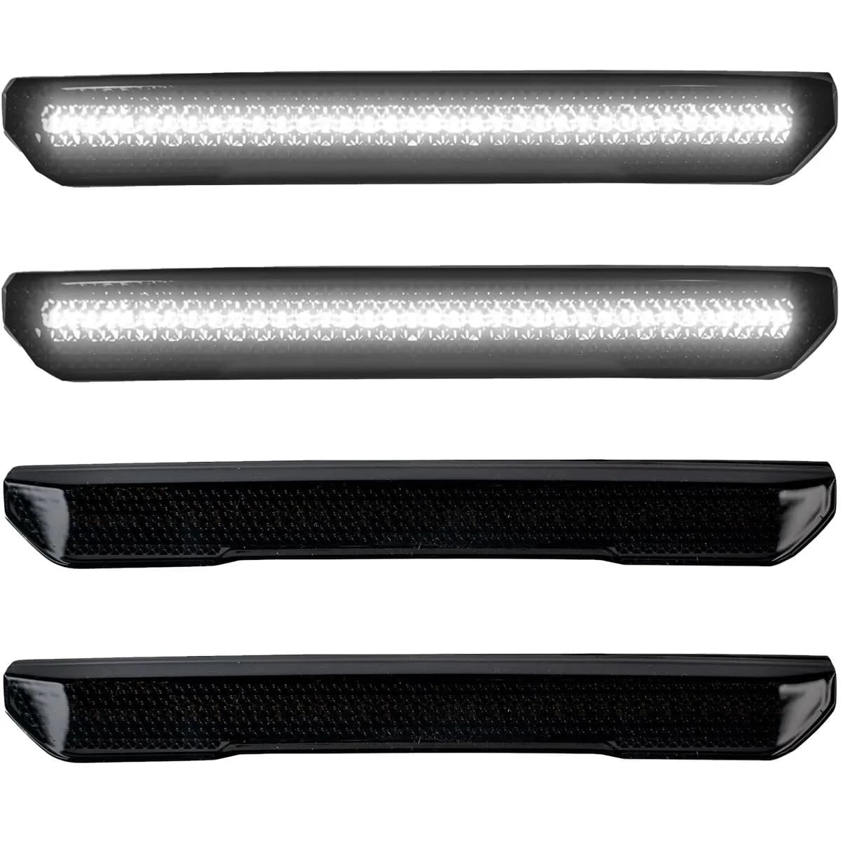 GMC 20-25 Sierra HD 2500/3500 (4th Gen) Fender Lenses (4-Piece Set) Ultra Bright LED Lights - Multiple Options