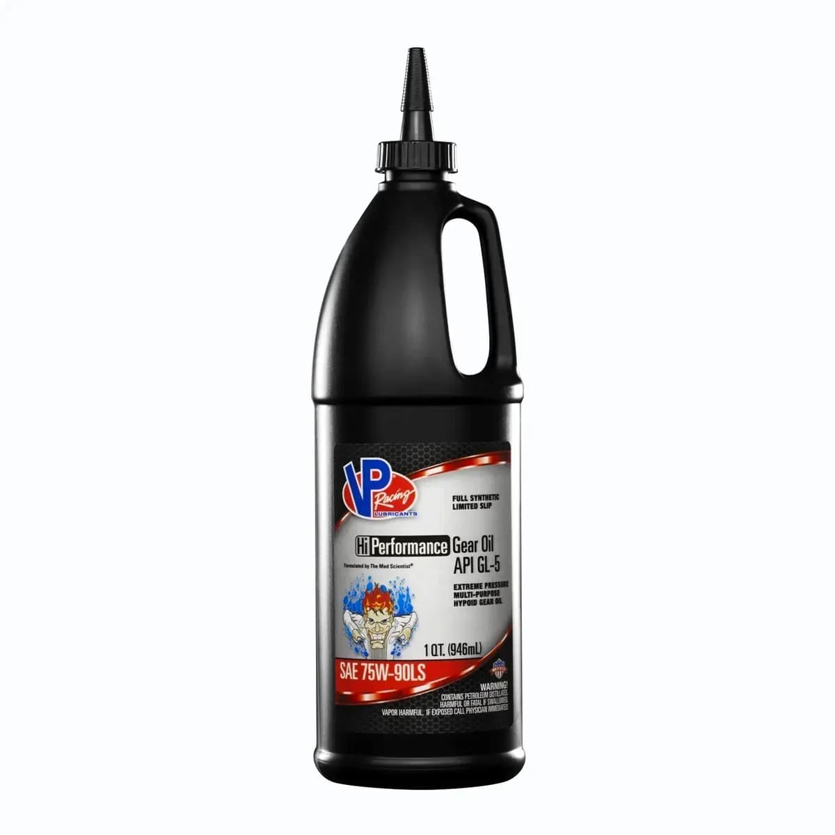 Hi-Performance 75W90 Gear Oil - Limited Slip, Full-Synthetic GL5