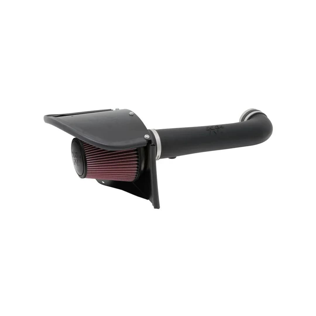 K&N Filters 63 Series Aircharger Kits Cold Air Intake - High-Flow, Roto-Mold Tube - JK 2012+