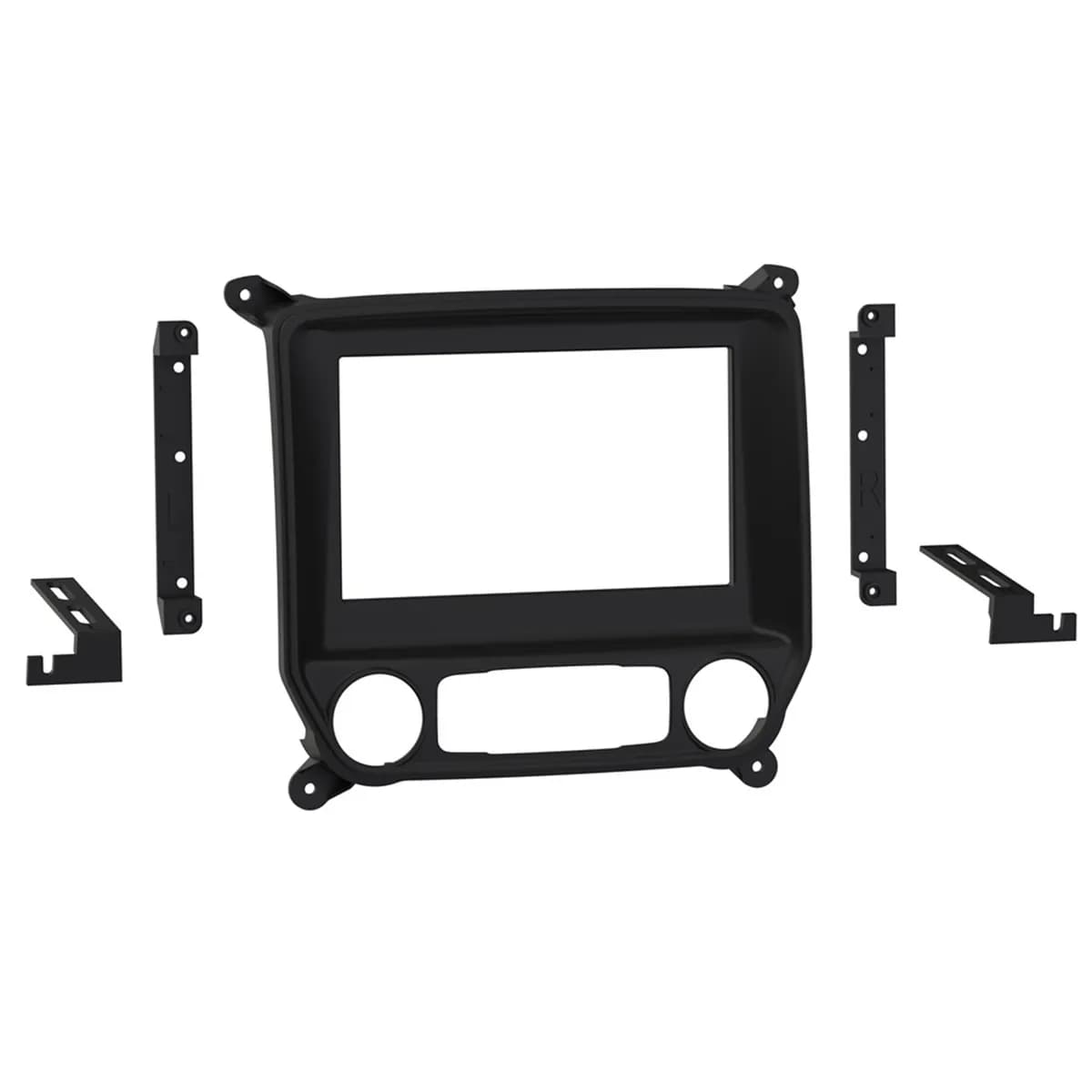 14-C Chevrolet Silverado Gmc Sierra- Pioneer 8-In Radio Dash Kit- Gray