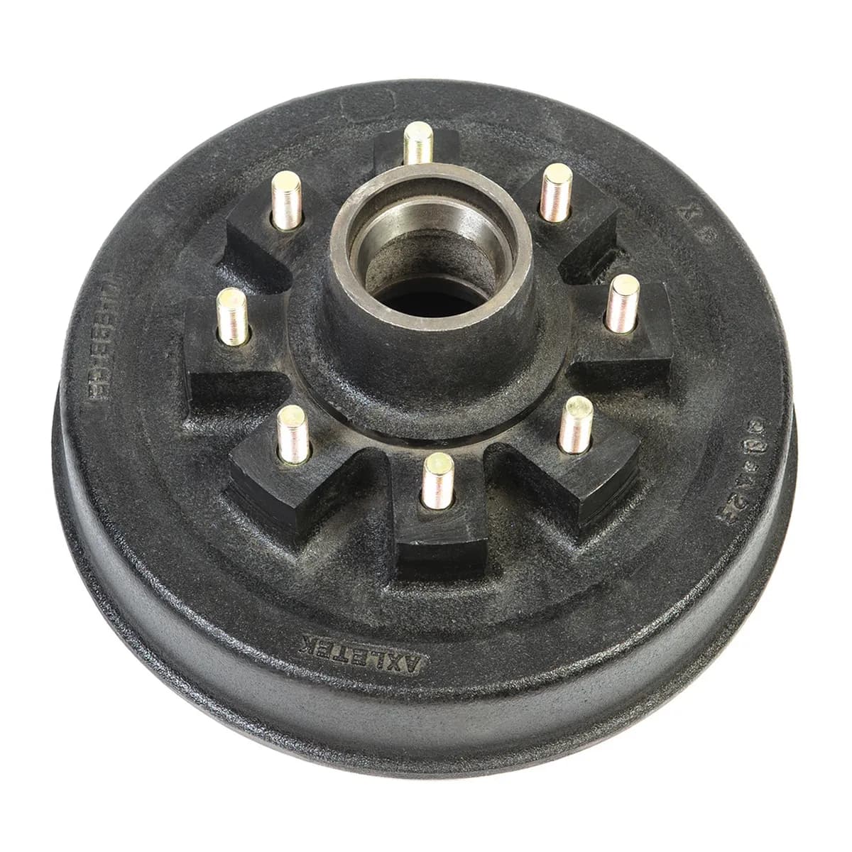Husky Towing 30802 With Drum 5500 To 7000 LB Cap 8 x 6-1/2 Dia Bolt Patt 1/2 Inch Stud Dia Single