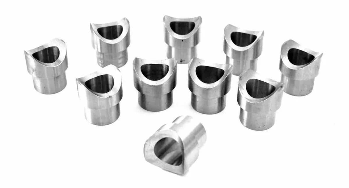 Steinjäger Fits 1.000 OD x 0.095 wall Tubing Adaptor, Coped Accepts a 1.750 diameter bushing 10 Pack