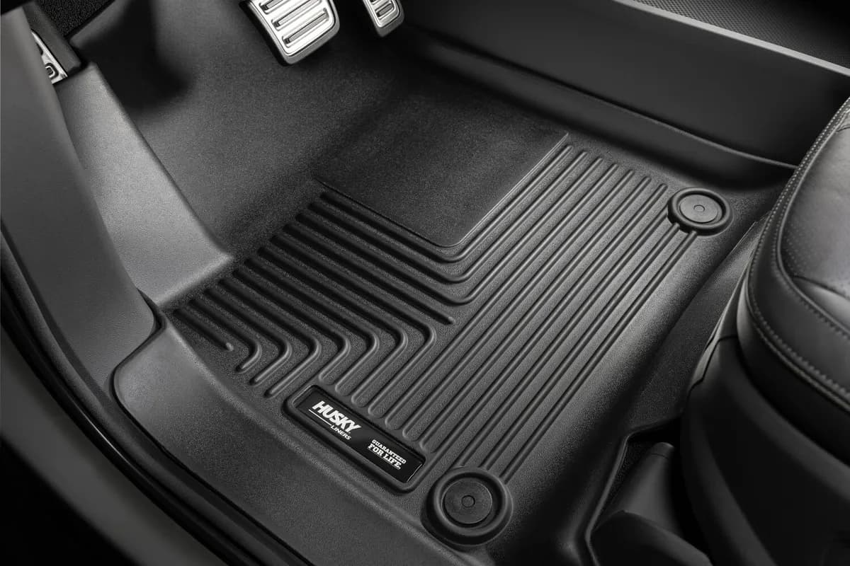 1523 Cherokee Black Front Row Floor Liners Xact Contour Series