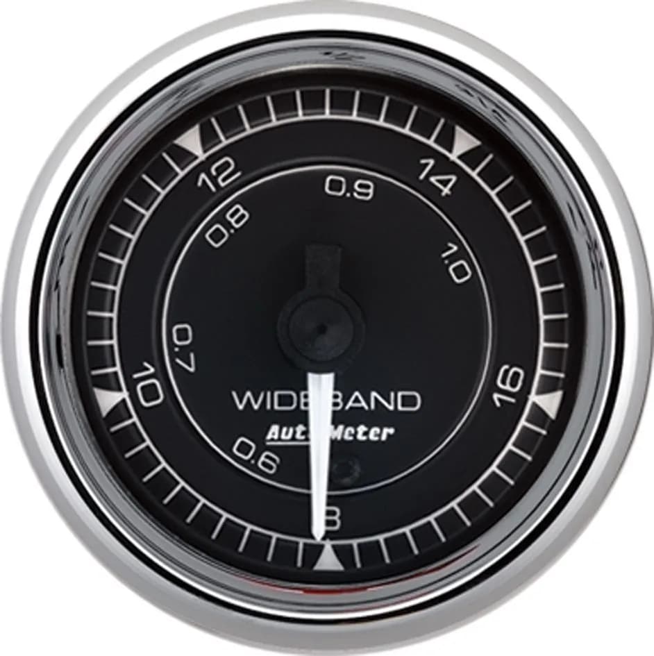 Gauge Airfuel Ratio-Wideband Analog 2 116 81-181 Stepper Motor Chrono Chrome