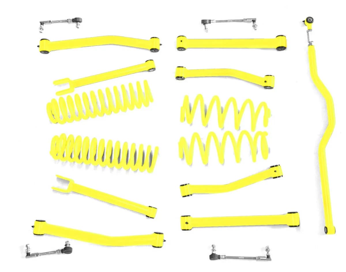 Lift Kit 2007-2018 2.5 Inch Neon Yellow