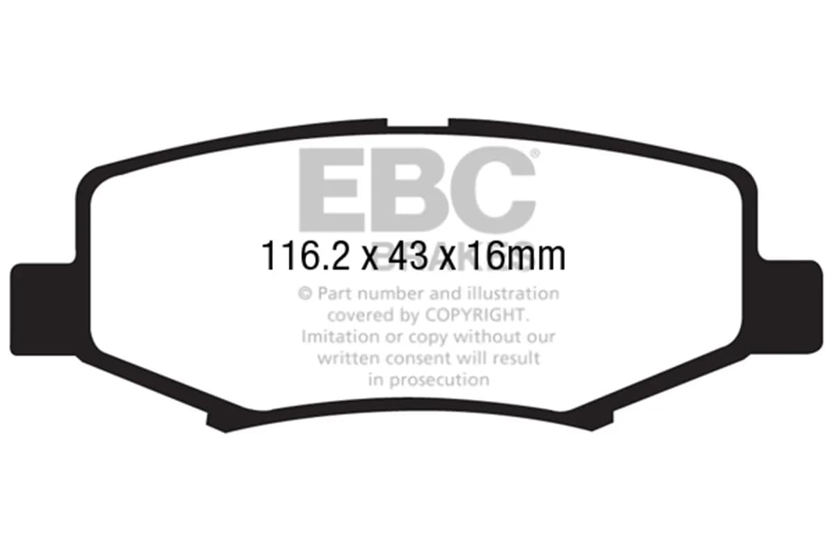 S15 Kit Extra Duty and USR Rotors; Rear; FMSI Pad No. D1274; Solid; 5 Bolt Holes; 316mm Dia.; 76mm Height; 12mm Thick; 72.1mm Center Hole Dia.;