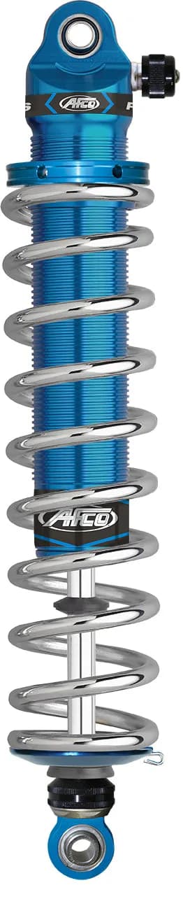Aluminum Coil-Over Double Adjustable Eliminator Shock 4 Inch Stroke 11 Inch Com 14.90 Inch Ext