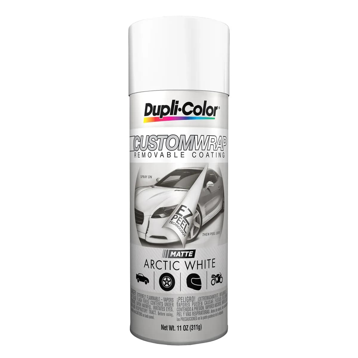 Custom Wrap Removable Coating Matte Arctic White 11 oz Aerosol