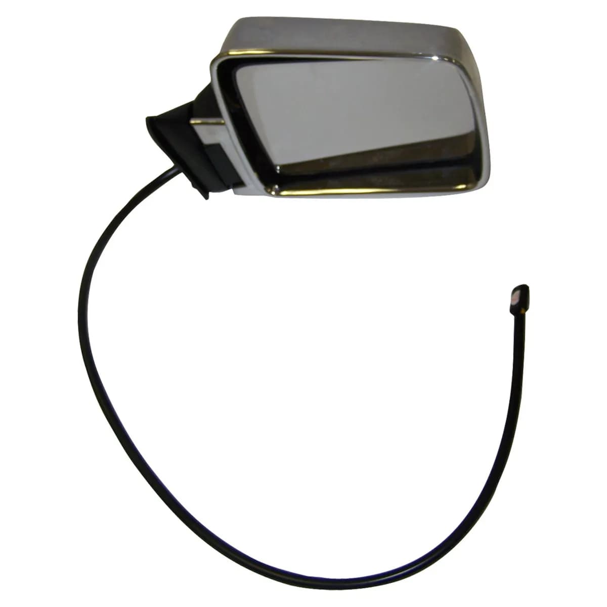 Crown Automotive Jeep Replacement 55034120 Right Manual Remote Folding Mirror for 84-96 XJ, Cherokee, MJ Comanche, Chrome
