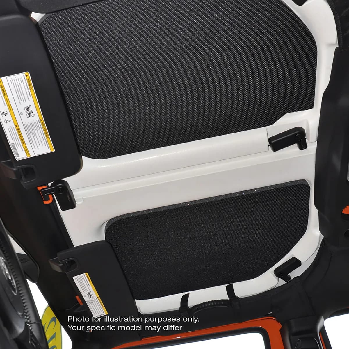 DEI 50190 Wrangler JL 2-Door White Original Finish Headliner Only 050190