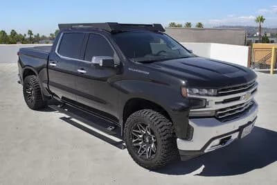 19c Silverado 1500 4DR Crew Cab Pickup Voltstep Electric Running Board Kit Powder Coat