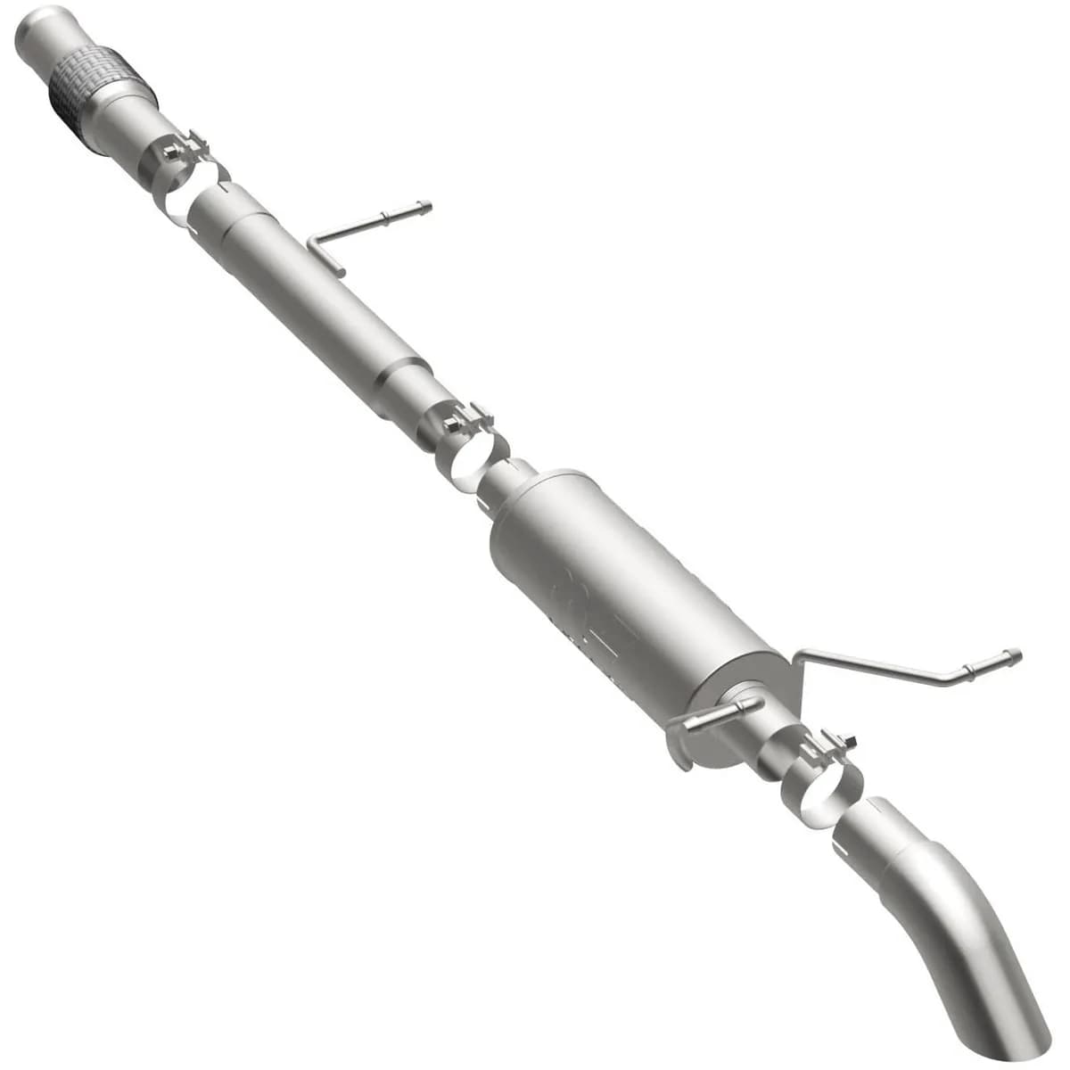 1418 Silverado/Sierra 1500 Std Cab 5.3l Off Road Pro Series Catback Exhaust Sy