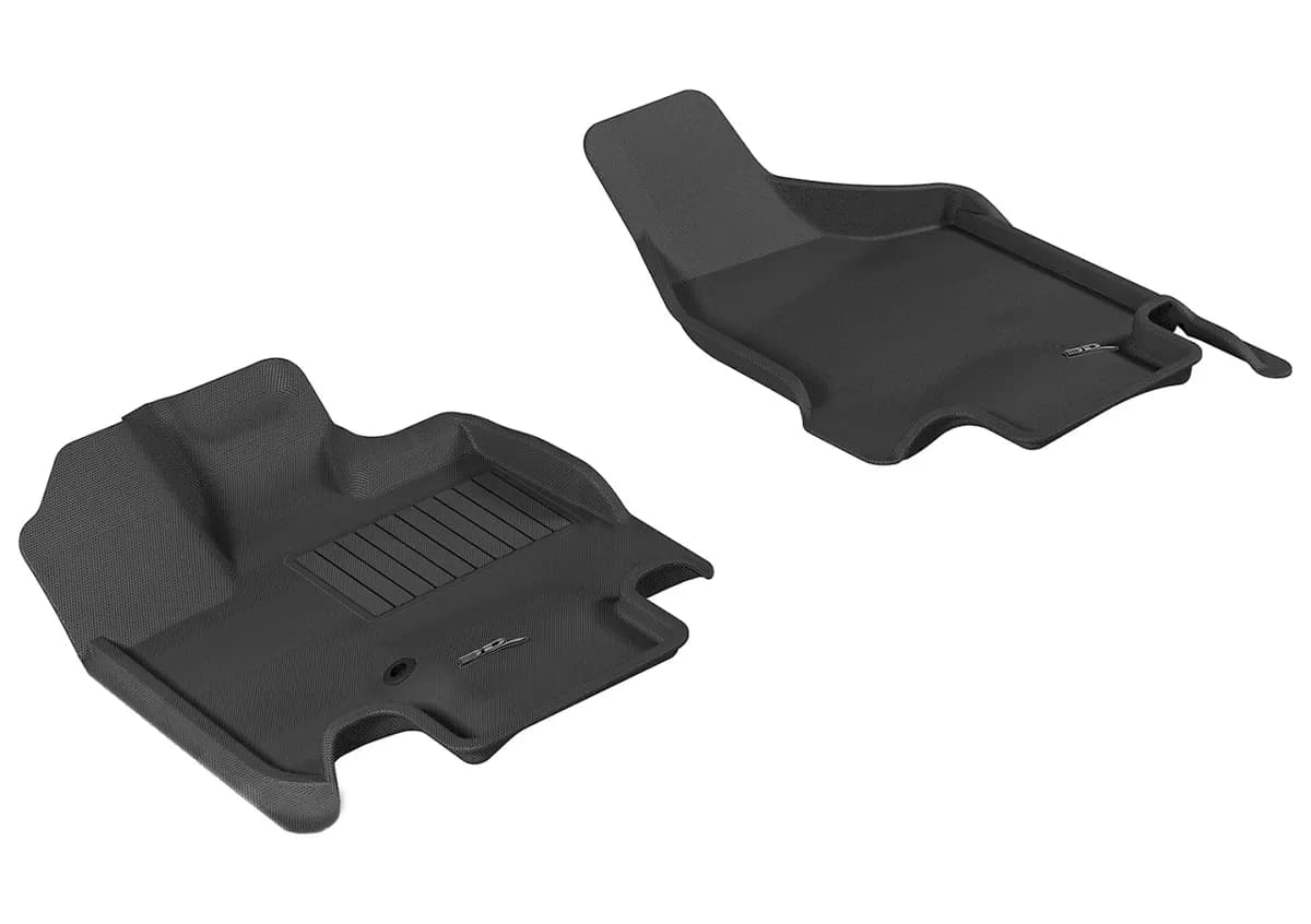 0820 Grand Caravan Kagu Black 1st Row Floor Liner