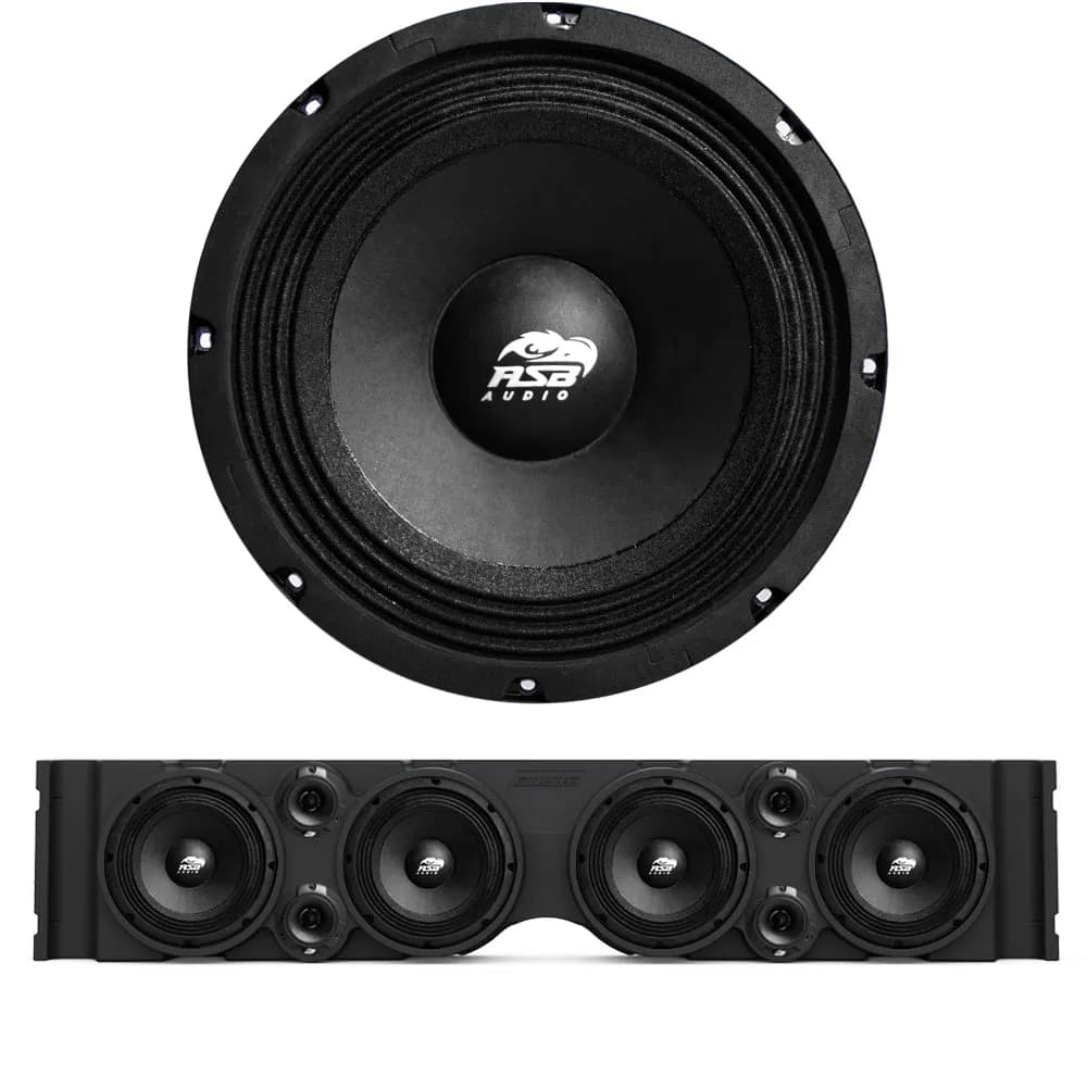 TJ/YJ American SoundBar Package (Black)
