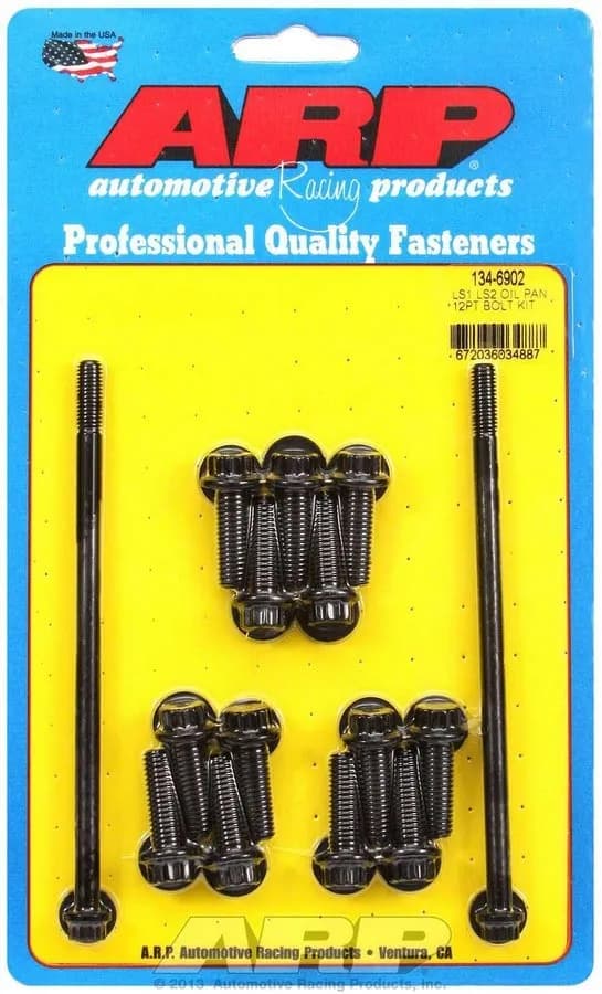 Ls1/Ls2 12pt Bolt Head Oil Pan Bolt Kit