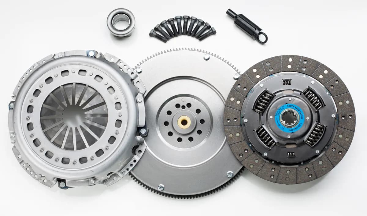 Stock Clutch Kit Stock 99-03 7.3L Ford Power Stroke 6 speed trans. 1944 Kits Will NOT work with O.E flywheel.