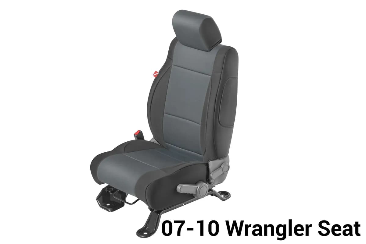 Wrangler JK Unlimited Seat Cover for 07 Jeep JK Unlimited Charcoal Neoprene Pair Diver Down